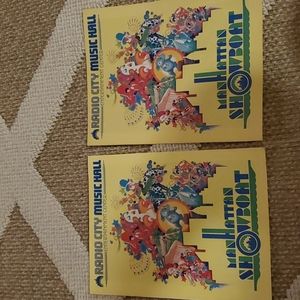 Radio city Music Hall 1980 Manhattan Showboat vintage